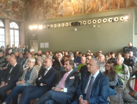 Il pubblico con assessore e relatori
